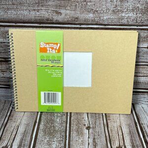 Stamp Its! 10"×7" Acid Free Paper Scrapbook 30 Pages 190 Gram Paper NEW